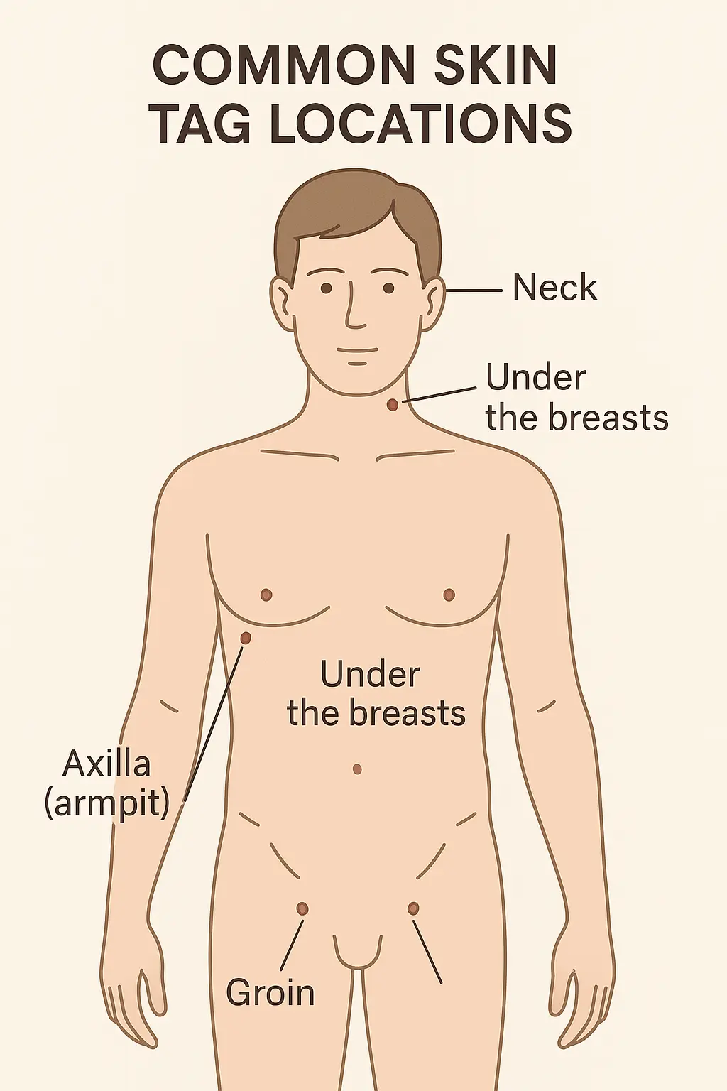 skin tag locations